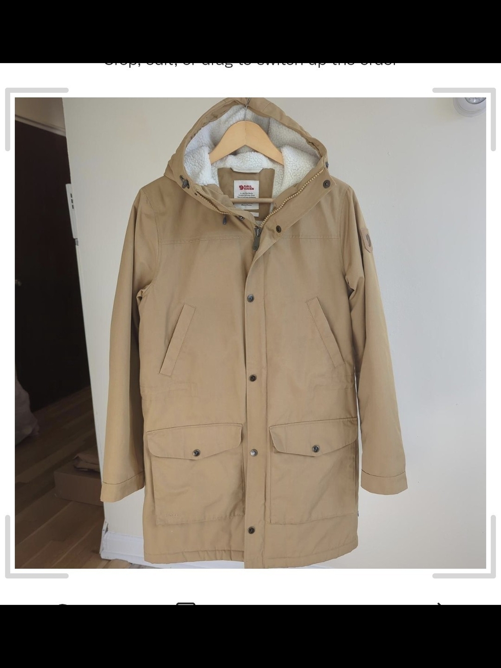Fjall Raven Greenland Women's Parka, Sz SM NWT